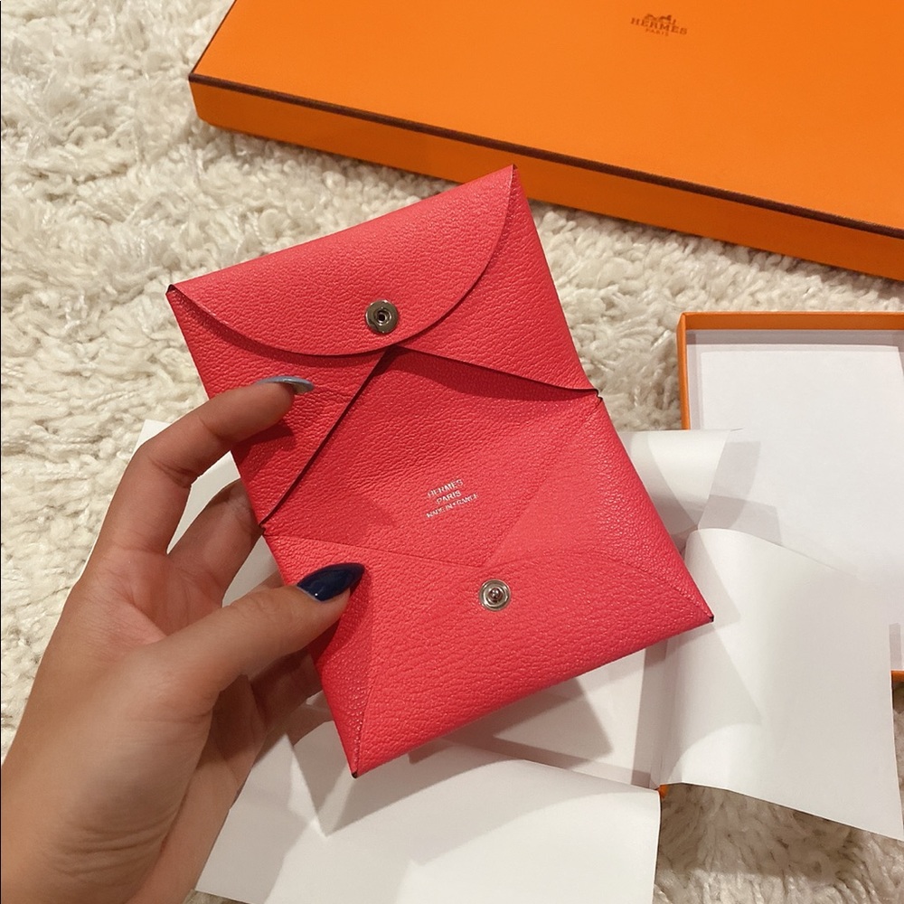 Hermès Calvi Cardholder